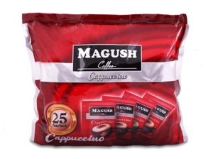 کاپوچینو ماگوش با گرانول شکلات بسته های ۲۵ عددی