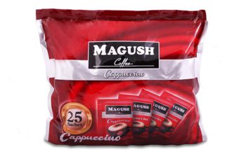 کاپوچینو ماگوش با گرانول شکلات بسته های ۲۵ عددی