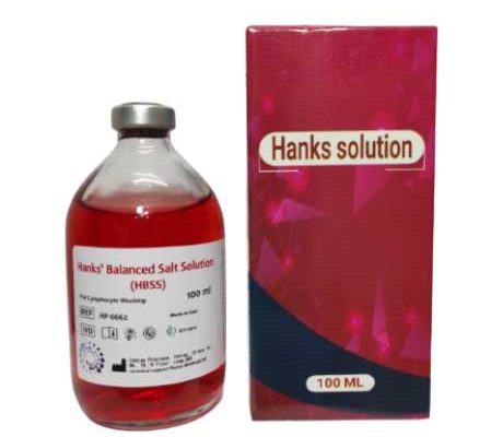 بافر هنکس HBSS) Hanks’ Balanced Salt solution 100ml
