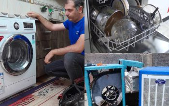 تعمیرکار لباسشویی ظرفشویی کولر آبی در شیراز